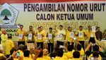 Caketum Golkar Ambil Nomor Urut