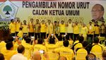 Caketum Golkar Ambil Nomor Urut