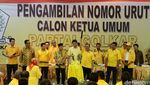 Caketum Golkar Ambil Nomor Urut