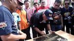 Peletakan Batu Pertama Tugu Bikers Indonesia