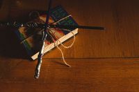 Ilustrasi tongkat sihir Harry Potter