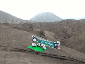 Ragam Eskpresi Nusantara Mengaji, dari Bromo Hingga Selonjoran Kaki