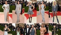 Met Gala 2016 telah digelar di New York, AS. Foto-foto selebriti yang tampil dengan busana seksi dan futuristik pun menjadi highlight di detikHOT. Larry Busacca/Getty Images/detikFoto.
