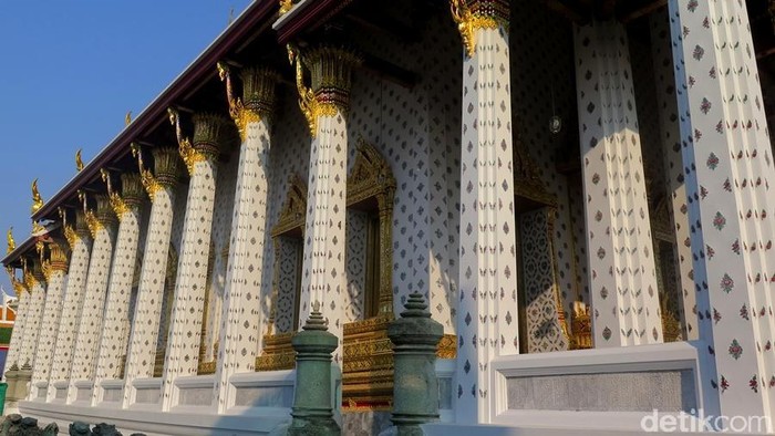 kuil wat pho di bangkok, thailand