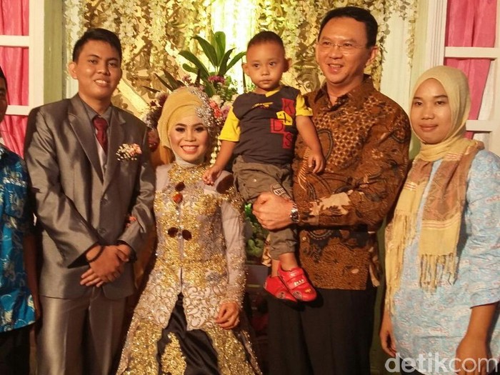 Ketika Ahok Kondangan, Pengantin Kaget Hingga Ditinggal Tamu di Pelaminan