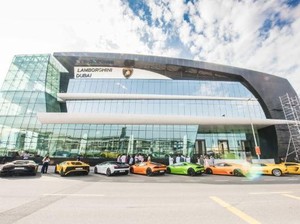 Showroom Terbesar Lamborghini Ada di Dubai