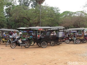 Remork, Transportasi Unik di Siem Reap Kamboja