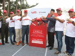 Singgah di Kota Apel, Elang Barat Terbang ke Pulau Dewata