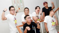 Yosie Cs akan menggelar konser mini bertajuk Project Pop Menuju Anniversary 20 Tahun. Pool/Gus Mun/detikFoto.