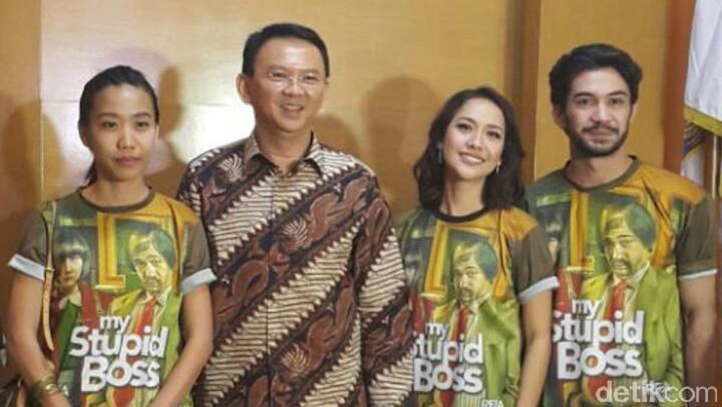 Ahok Bakal Ajak Keluarga Nonton My Stupid Boss