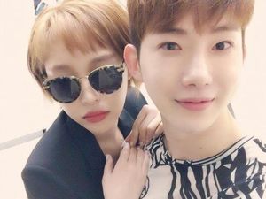 Adam Couple Ga In dan Jo Kwon Reuni di Belakang Panggung Musikal