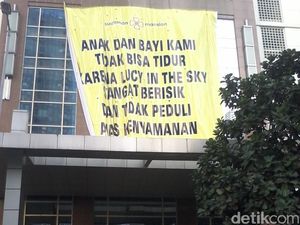 Warga Sudirman Mansion dan Lucy in The Sky Masih Panas