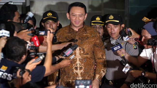 Penjelasan Ahok ke KPK Seputar Kasus Reklamasi