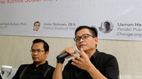 Pendiri Public Virtue Institut Usman Hamid ikut memberi analisis terkait potensi konflik dan isu SARA menjelang Pilkada DKI 2017.