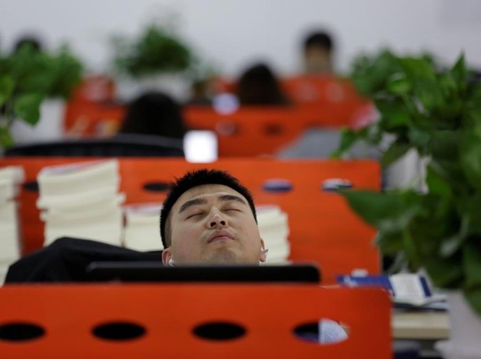 Keseharian karyawan startup china
