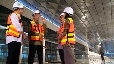 Jokowi Kunjungi Terminal 3 Ultimate Bandara Soekarno-Hatta