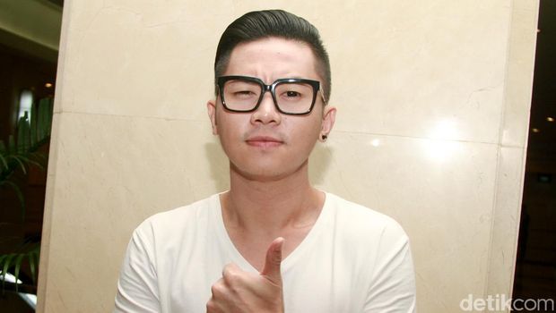Rafael 'SM*SH' di press screening 'Komedi Gokil' di XXI Plaza Senayan, Jakarta Pusat, Selasa (10/5/2016) malam.