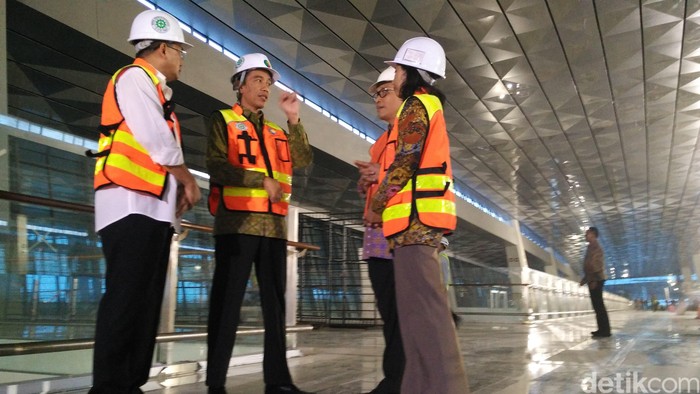 Presiden Kunjungi Terminal 3 Ultimate Bandara Soekarno-Hatta