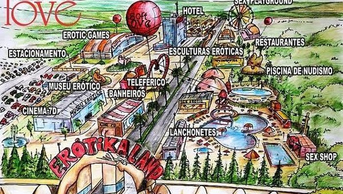 Brasil Akan Bangun Taman Rekreasi Bertema Seks