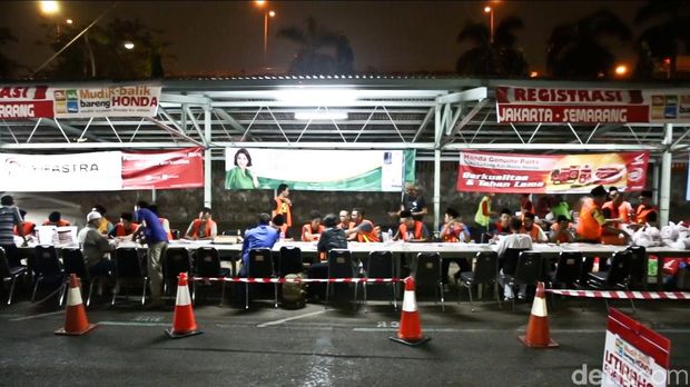 Produsen motor biasanya membuka mudik bareng