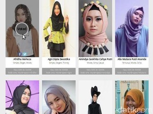 Babak Voting Sunsilk Hijab Hunt 2016 Dimulai Hari Ini