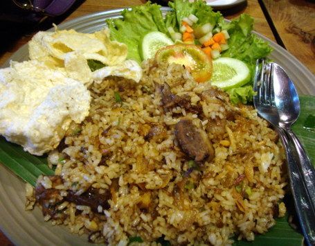 nasi goreng rendang