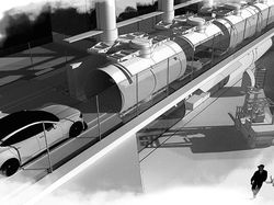 Penampakan Hyperloop, Kereta yang Lebih Cepat dari Pesawat