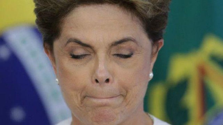 Presiden Brasil Dilma Rousseff Diberhentikan Sementara Presiden Brasil Dilma Rousseff Diberhentikan Sementara
