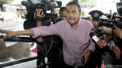 Fahmi Idris Sambangi KPK untuk Bahas HMI