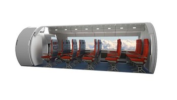 Begini mungkin area untuk penumpang. Foto: Argo Design