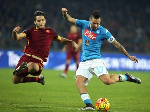 Soal Finis Kedua, Roma Akui Napoli Punya Tugas Lebih Mudah