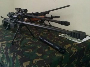 Senapan Sniper Buatan Pindad Tak Kalah dengan Produk Asing