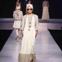 Chossy Latu Jalinan Lungsi Pakan Jakarta Fashion & Food Festival 2016 at Hotel harris. Kelapa Gading. Jakarta. [Foto: Mohammad Abduh/Wolipop]