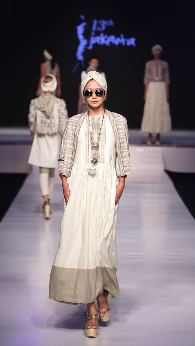 Chossy Latu Jalinan Lungsi Pakan Jakarta Fashion & Food Festival 2016 at Hotel harris. Kelapa Gading. Jakarta. [Foto: Mohammad Abduh/Wolipop]