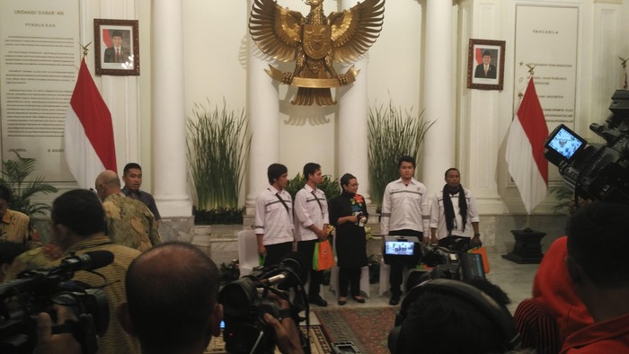 4 WNI yang Disandera Abu Sayyaf Tiba di Kemlu untuk Diserahkan ke Keluarga