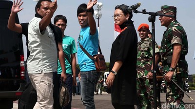 4 WNI Sandera Abu Sayyaf Tiba di Lanud Halim