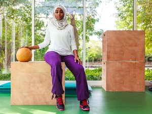 Asyiknya, Ada Tempat Fitnes Khusus Wanita Berhijab