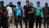 Dalam kesempatan itu, Menlu Retno Marsudi mengucapkan terima kasih atas kerjasama semua pihak dalam pembebasan 4 WNI di Filipina.