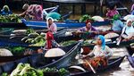 Melepas Rindu ke Pasar Terapung Lok Baintan dalam Foto