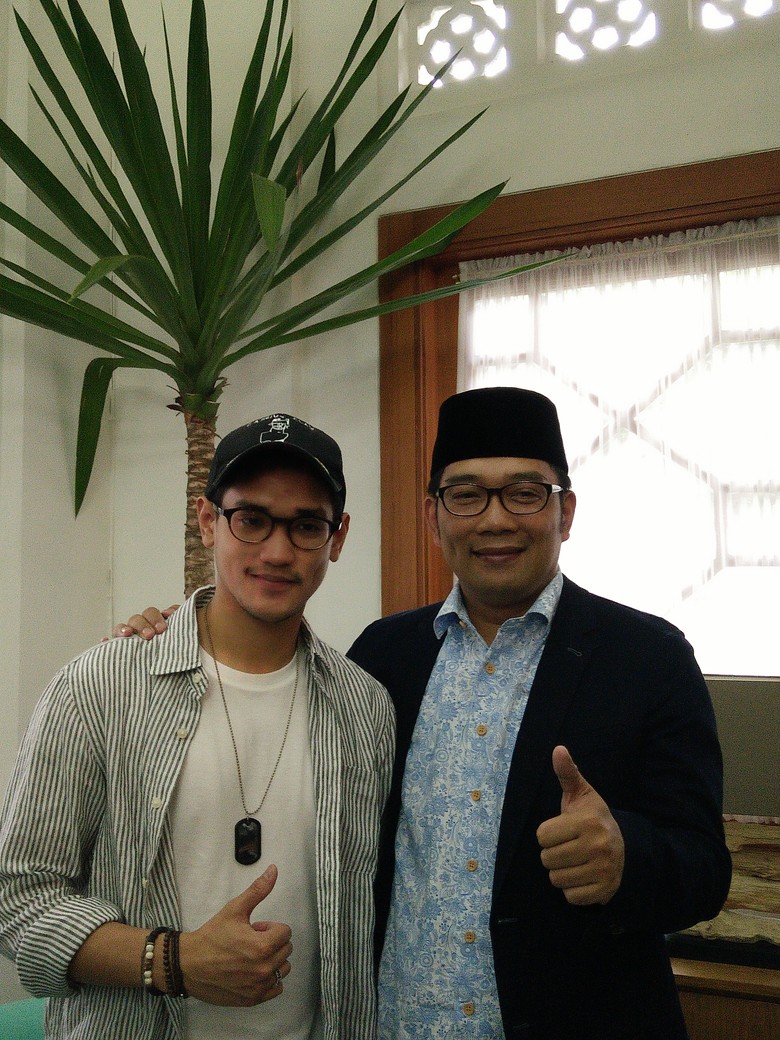 Terkesan Dengan Postingan Instagram Afgan Temui Ridwan Kamil