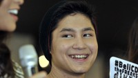 Rassya saat ditemui di perilisan album The Freaks di KFC Kemang, Jaksel, Kamis (12/5/2016). Pool/Noel/detikFoto.