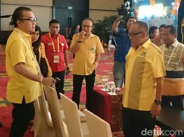Tinjau Lokasi Munaslub, Ical: Megawati akan Datang di Pembukaan