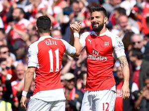 Hat-trick Giroud Antar Arsenal Finis Sebagai Runner Up
