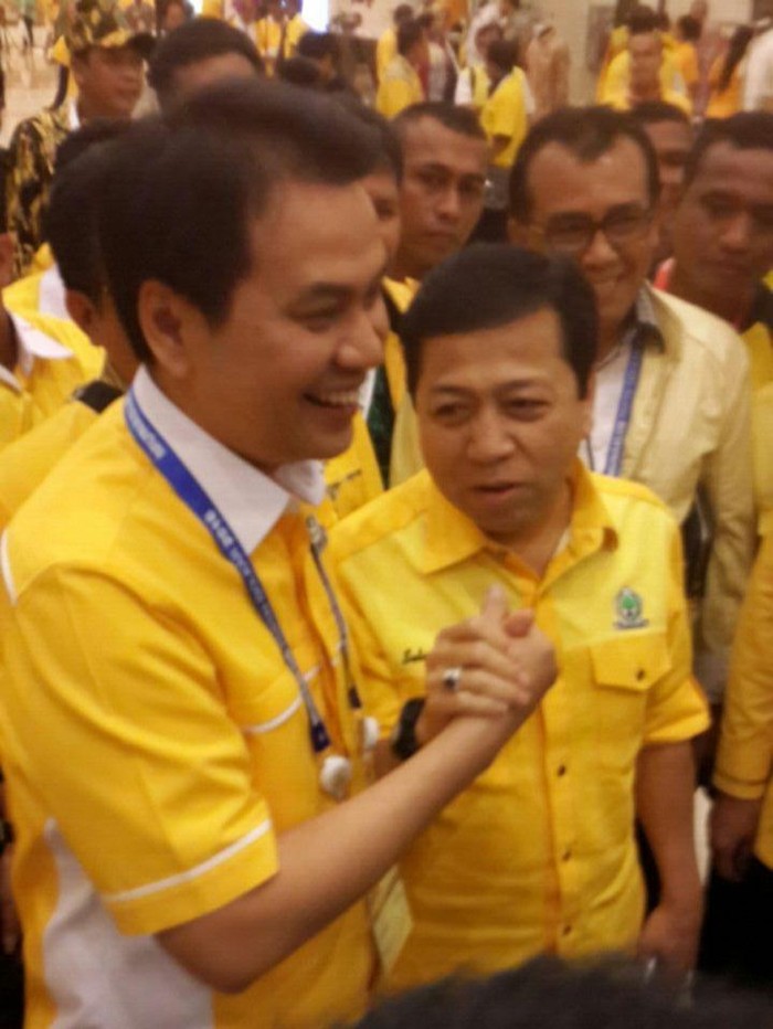 Salam Komando, Aziz dan Novanto Siap Koalisi di Munaslub Golkar