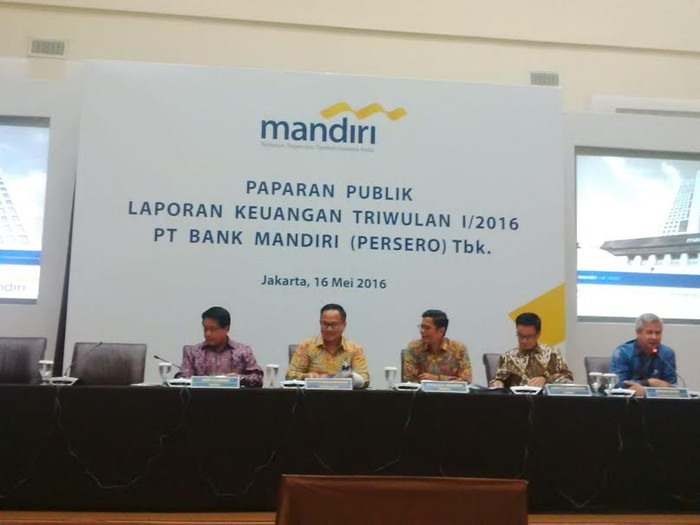 Laba Mandiri Turun Jadi Rp 3,8 T di Kuartal I-2016, Ini Penyebabnya