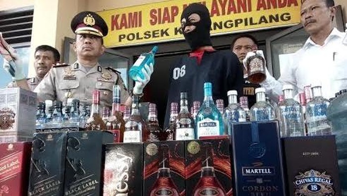 Produsen Minol Impor Oplosan Digerebek Jelang Ramadan