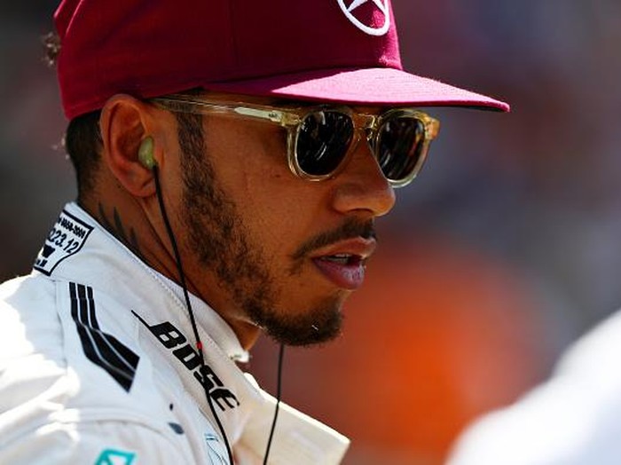 Lewis Hamilton, pebalap Mercedes.
