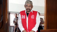 Muhammad Rajaram menjalani sidang dengan agenda pembacaan pembelaan (pledoi) di Pengadilan Negeri Jakarta Selatan, Senin (16/5/2016). 