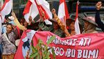 Petani Kendeng Demo di Kedubes Jerman