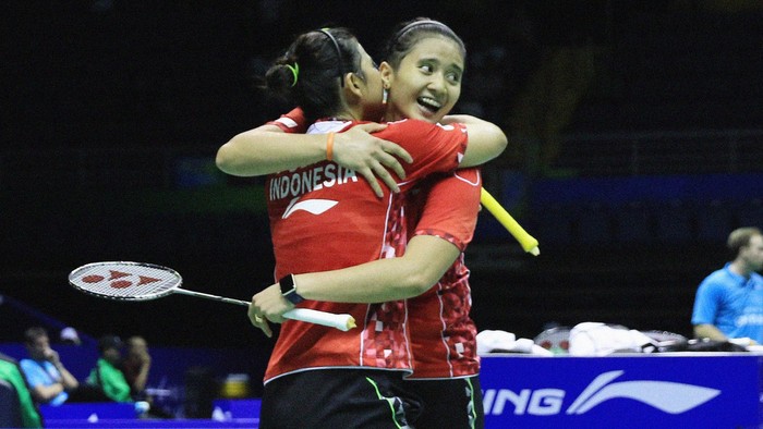 Enjoy di Lapangan, Greysia/Anggia pun Menang